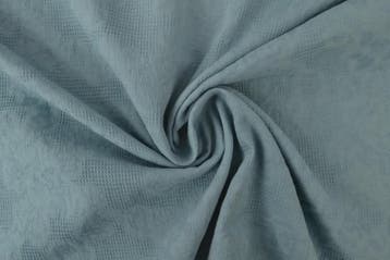 Katoen jacquard Vintage blauw - rol 30 meter, Verzenden, Nieuw