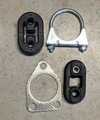 Uitlaat, Middendemper Volvo S40, V40, Auto-onderdelen, Uitlaatsystemen, Verzenden, Nieuw