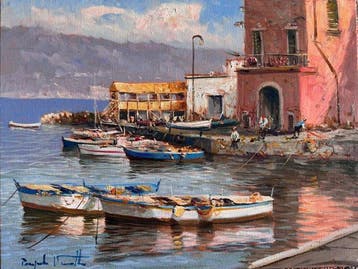 Pasquale Vuotto (1958) - Marina del granatello (Portici, Antiek en Kunst