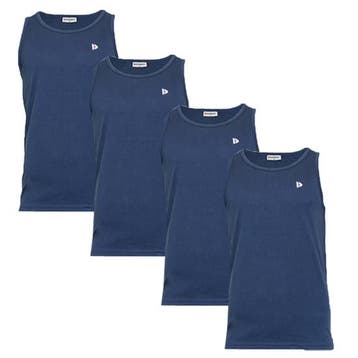 Donnay Donnay Heren - 4-Pack - Singlet James - Navy, Verzenden, Nieuw