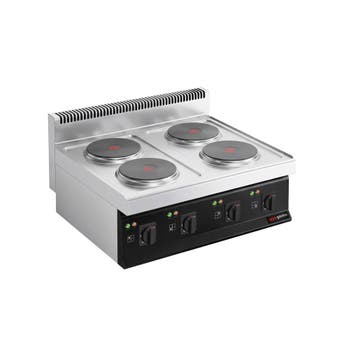 GGM Gastro | Elektrisch fornuis - Mario 700 - 800x700x430mm, Verzenden, Nieuw, Inbouw