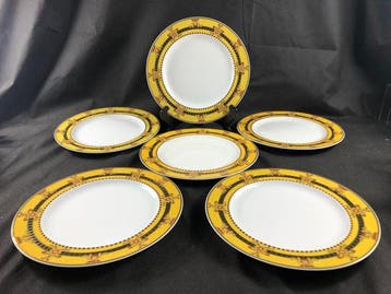 Rosenthal - Versace - Bord (6) - Porselein - Barok