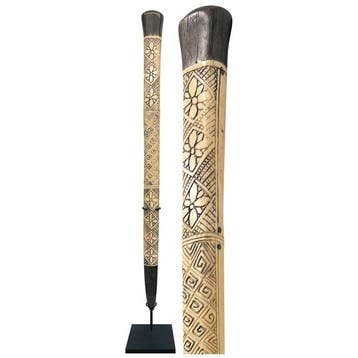 Magische Dayak-stok - tun tun - Indonesië, Antiek en Kunst