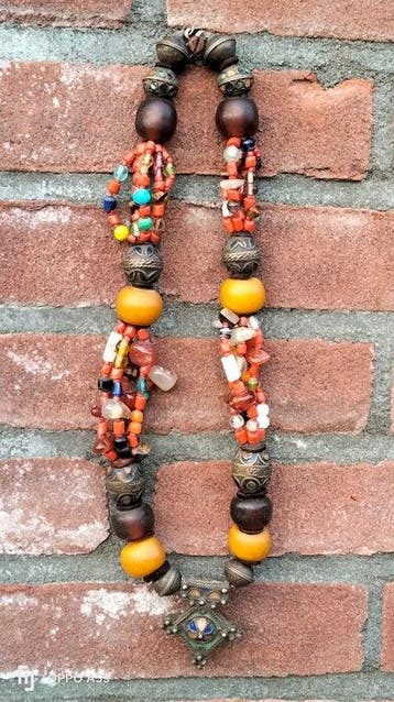 Decoratief ornament - Berber - Marokko, Antiek en Kunst