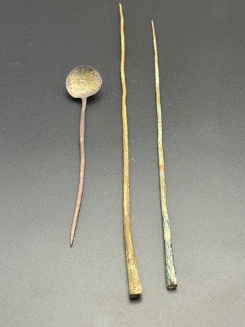 Oud-Romeins, Keizerrijk Brons Set van drie instrumenten: