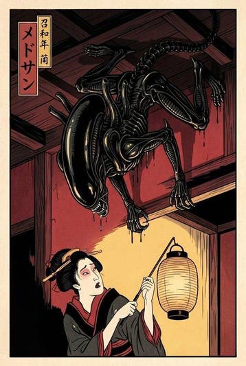 MEDSAN - Alien : The Xenomorph in the Geisha House