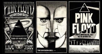 Æ (XX-XXI) - (Set of 3) – Pink Floyd | Limited Hand Painted, Nieuw in verpakking