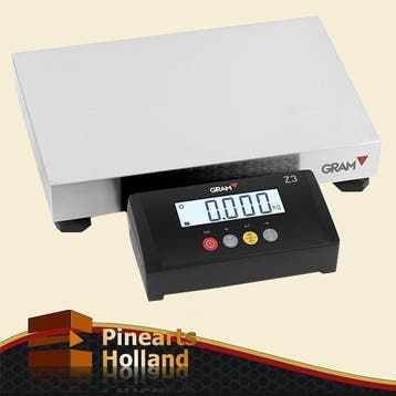 Gram Platformweegschaal met rvs weegplateau 15 kg x 2g, Witgoed en Apparatuur, Weegschalen, Nieuw, Ophalen of Verzenden, Digitaal