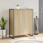 vidaXL Schoenenkast met opslag Sonoma 79 x 36 x 100 cm, Verzenden, Nieuw