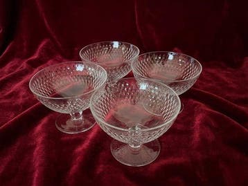 Baccarat - Drinkset (4) - Kristal - onvindbaar