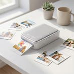 Silvergear mini fotoprinter - 5242 | Bluetooth 5.0 | incl., Verzenden, Nieuw, Silvergear