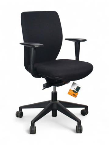vdm. Simple bureaustoel, zwart, Ophalen of Verzenden, Ergonomisch, Gebruikt