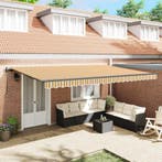 vidaXL Inklapbaar Zonnescherm Multikleur 500 × 300 cm, Tuin en Terras, Verzenden, Nieuw