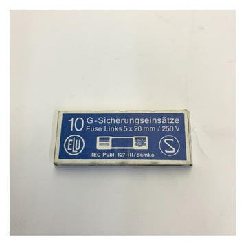 Bieden: Glass Fuse 5x20mm 4A Slow Blow - 10 Pack T4A IEC 12, Watersport en Boten, Ophalen of Verzenden, Nieuw, Elektra en Verlichting