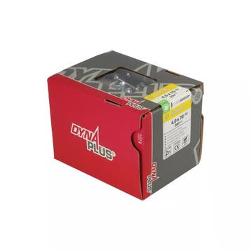 Dynaplus unischroef 4.0x70 verzinkt TX20 (200), Verzenden, Nieuw