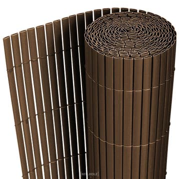 Flexibele tuinscherm Hidden balkonscherm PVC 150x300 cm brui, Verzenden, Nieuw