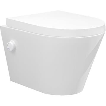 Wiesbaden Vesta Wandcloset Rimless met Bidetkraan -, Doe-het-zelf en Verbouw, Sanitair, Ophalen of Verzenden, Nieuw