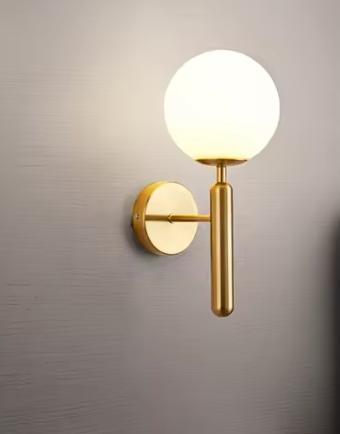 Moderne Wandlamp Koper Verguld – E27 Binnenlamp Slaapkamer, Verzenden, Nieuw