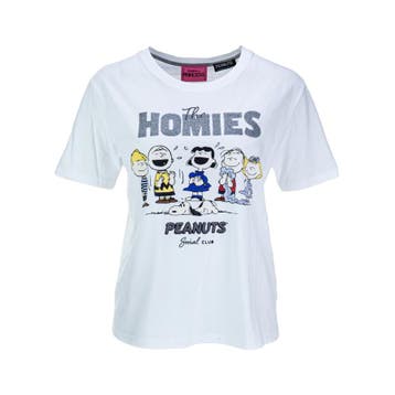 Frogbox • wit t-shirt The Homies • 36, Princess goes Hollywood, Verzenden, Wit, Nieuw