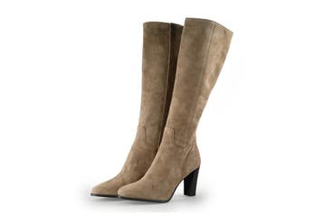 Notre-V Laarzen in maat 36 Beige, Verzenden, Beige, Zo goed als nieuw, Hoge laarzen