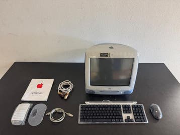 Online veiling: Apple, iMac, desktopcomputer met CRT-monitor, Nieuw