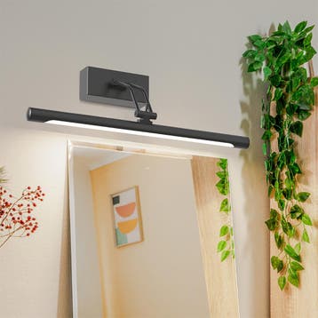 LED Schilderijlamp - Spiegellamp - Brinton Sarin - 8W 700lm, Ophalen of Verzenden, Nieuw, Metaal