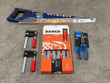 Veiling - Handgereedschap set 5-delig, Nieuw