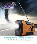 2dekans | Radio Op Batterijen Voor Rampen - Radio Opwindbaar, Audio, Tv en Foto, Radio's, Ophalen of Verzenden, Zo goed als nieuw