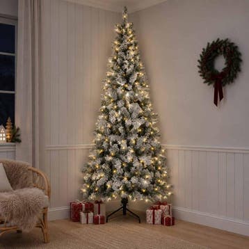 vidaXL Kunstmatige Inklapbare Kerstboom 210 cm 300 LEDs, Diversen, Verzenden, Nieuw