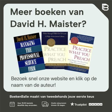 The Trusted Advisor - David H. Maister 9780743207768, Verzenden, Gelezen, David H. Maister
