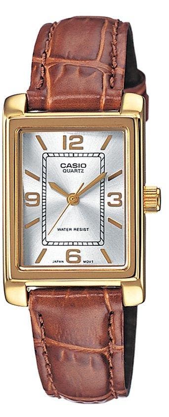 Casio LTP-1234PGL-7AEG Timeless Collection Dames Horloge, Verzenden, Nieuw