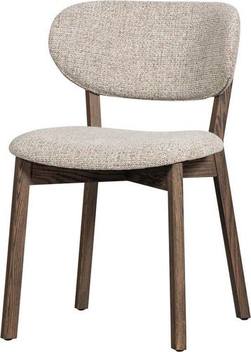 WOOOD Udar Eetkamerstoel Houte Frame - Polyester -, Nieuw