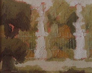 Franco Marzilli (1934–2010) - Paesaggio romano, Antiek en Kunst