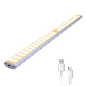 LED Kastverlichting USB - 40 cm - Met Sensor - Warm Wit, Ophalen of Verzenden, Nieuw