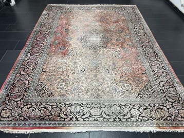 Kasjmier zijde - Vloerkleed - 344 cm - 245 cm, Nieuw
