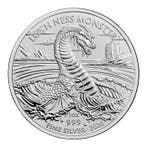 Loch Ness Monster 2026 1 oz Zilver, Postzegels en Munten, Edelmetalen en Baren, Verzenden, Zilver