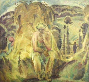 Franz Heinrich Gref (1872-1957) - Feierabend - Bauer und, Antiek en Kunst