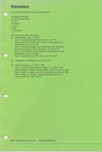 Remelka B1, B2 en B3 in Euros (zie omschrijving), Verzenden, Nieuw
