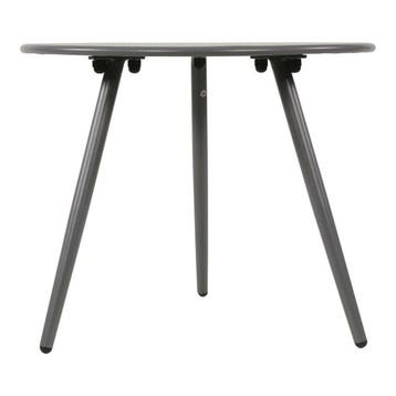 Rafael bijzettafel grijs 45 cm, Ophalen of Verzenden, Nieuw, Grijs