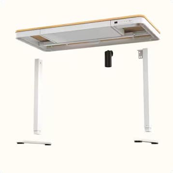 Zit sta bureau - Elektrisch - Verstelbaar - 120x60 cm - Wit/, Huis en Inrichting, Bureaus, Verzenden, Zo goed als nieuw