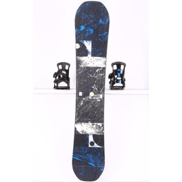 160 snowboard BURTON RADIUS, black/blue, woodcore, FLATtop,, Verzenden, Gebruikt