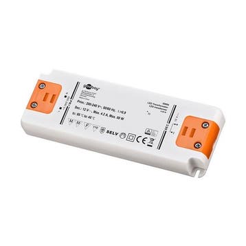 Transformator | 12 volt | Goobay (50 W, Niet dimbaar), Verzenden, Nieuw