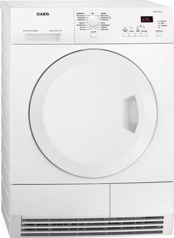 AEG T65289nac - Condensdroger - 8 kg - 64 dB - Uitgestelde, Witgoed en Apparatuur, Wasdrogers, Ophalen of Verzenden, Zo goed als nieuw
