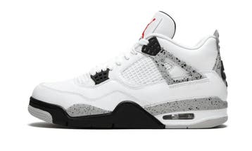 Air Jordan 4 Retro White Cement, Kleding | Heren, Schoenen, Nieuw
