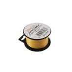 Draad 1mm2 geel PVC - mini haspel 6 meter (Electra), Verzenden, Nieuw