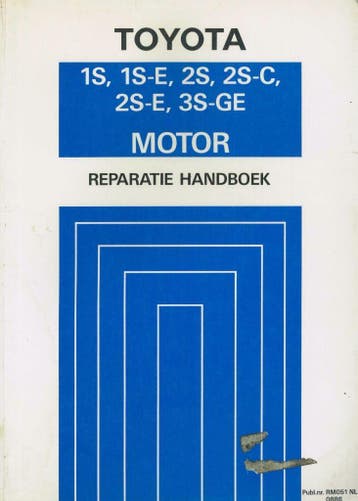 1986 Toyota Carina II, Celica en Camry Motor Reparatieboek, Verzenden