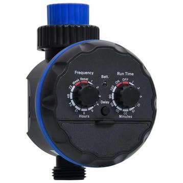 vidaXL Watertimer met enkele uitgang en kogelkranen, Tuin en Terras, Verzenden, Nieuw