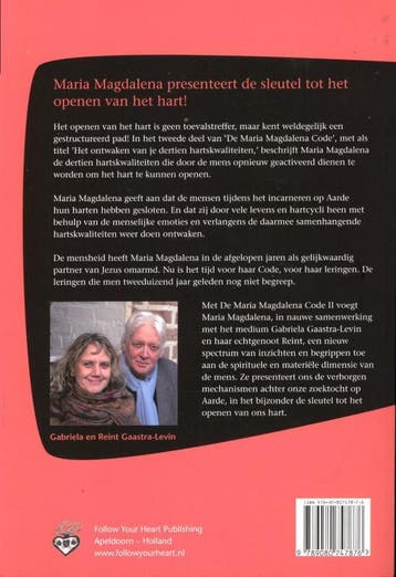 De Maria Magdalena Code II / Het ontwaken van je dertien, Verzenden, Gelezen, Reint Gaastra-Levin
