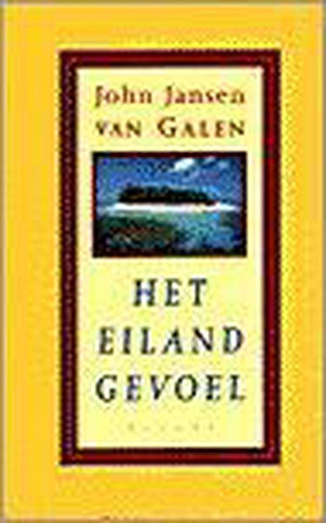 EILANDGEVOEL 9789050184113 J. Jansen van Galen, Boeken, Reisverhalen, Gelezen, Verzenden