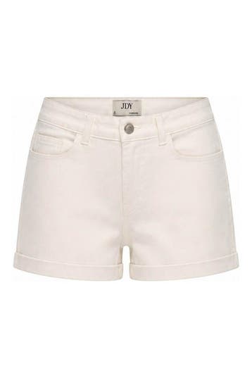 JDY Korte broek in maat S Wit, Kleding | Dames, JDY, Verzenden, Zo goed als nieuw, Wit